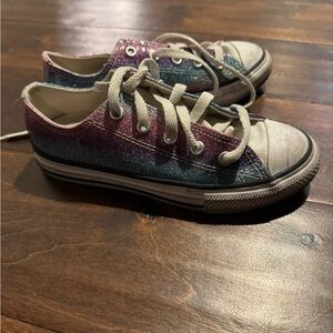 Colorful Glitter Kids Sneakers